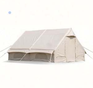 Carpa Familiar para Acampar al Aire Libre, Resistente al Viento, para las Cuatro Estaciones, con Postes de Fibra de Vidrio, Apertura Automática Rápida, Tela Oxford Impermeable - Product Image 2