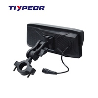 Caméra intelligente pour moto Tiypeor M12 6,86 pouces, WiFi 5G, étanche IP67, Linux + Allwinner F133, CarPlay sans fil et Android Auto