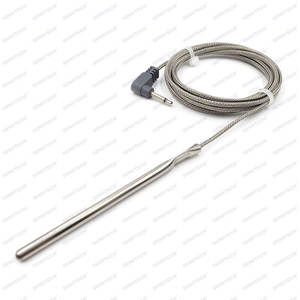 Inox Vật Liệu Thăm Dò <span class=keywords><strong>PT100</strong></span> Cảm Biến Nhiệt Độ Với 2.5Mm Cắm - Product Image 3