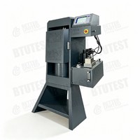 Machine d'essai de compression électro-hydraulique 2000 kN EN ASTM pour cubes et cylindres de béton