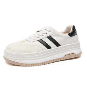 Nouvelles baskets blanches pour femmes, chaussures décontractées très populaires et polyvalentes <span class=keywords><strong>avec</strong></span> semelles épaisses - Product Image 5