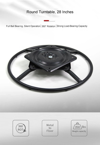 <span class=keywords><strong>Base</strong></span> pivotante circulaire grande taille 360° ° <span class=keywords><strong>Base</strong></span> pivotante rotative pour fauteuils de canapé, <span class=keywords><strong>base</strong></span> pivotante pour fauteuils inclinables électriques rembourrés - Product Image 5