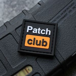 Patchs en PVC souple 3D personnalisés avec logo, gaufrage à chaud, patchs en PVC autocollants, patchs en caoutchouc PVC, patchs en silicone, patchs en velcro - Product Image 1