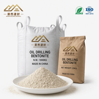 Bentonite pour fluide de forage à faible perte de liquide (API), faible teneur en sable et haute CEC, activée au sodium, pour puits profonds civils