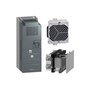 เครื่องแปลงความถี่อเนกประสงค์ Schneider ATV610 ซีรีส์ ATV610U40N4 3 เฟส 4 กิโลวัตต์ 380-480VAC 50/60 เฮิรตซ์ 20 กิโลโวลต์ 2000 กิโลโวลต์แอมแปร์ IP20 ATV610U40N - Product Image 1