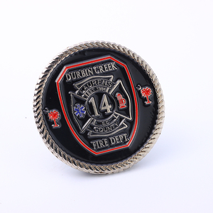 Moneda Conmemorativa de Latón de 25 mm, Diseño Sólido Dorado Mate, Personalizable, de Metal Anodizado, para Colección - Product Image 2