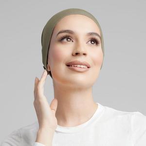 Popular solid color muslim under <b>hijab</b> <b>cap</b> classical universal daily wear Customizable Stretchy Breathable Soft Comfortable - Product Image 1