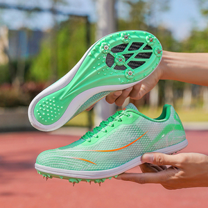<span class=keywords><strong>Atletica</strong></span> professionale corsa corsa punte tacchetti traspirante <span class=keywords><strong>scarpe</strong></span> da campo per uomo e donna estate nuovo arrivo - Product Image 1