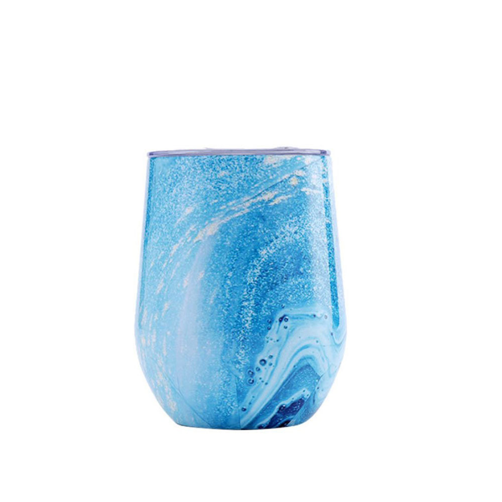 12oz colour cup straight egg sublimation wine tumbler with logo