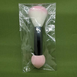 Brocha de Maquillaje de Doble Cabeza con Esponja, Brocha de Doble Cabeza <span class=keywords><strong>para</strong></span> Rubor, Herramientas <span class=keywords><strong>para</strong></span> Base de Maquillaje - Product Image 6