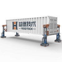 Crics hydrauliques pour le levage et le déplacement de conteneurs de 32 tonnes, cric de levage de conteneurs d'expédition