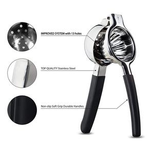 Exprimidor de limón <span class=keywords><strong>Manual</strong></span> grande de acero inoxidable 304, prensa de cítricos con Bol supergrande y asas de silicona, <span class=keywords><strong>Manual</strong></span> - Product Image 6