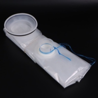 Réservoir de stockage de liquide IBC flexible 1000L avec raccords de réservoir en plastique de qualité alimentaire PE Liner Bag