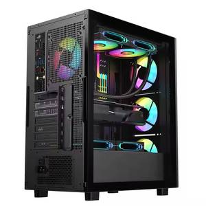 2025 Tốt Nhất Bán Tùy Chỉnh Hiện Đại Máy Tính Để Bàn Gamer PC Trường Hợp Máy Tính Dọc Gabinete PC Chơi Game Máy Tính Để Bàn Máy Tính - Product Image 1