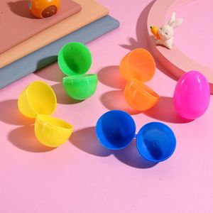 Hot Sale 4*6Cm Easter <b>Egg</b> Toy Set Kids-Fillable Paintable Plastic <b>Eggs</b> for Party Decorations - Product Image 2