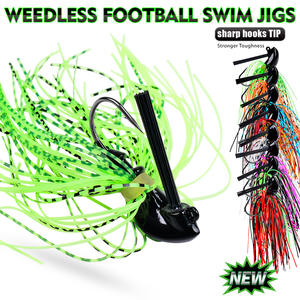 เหยื่อปลอมสำหรับผู้ชายที่มีเคราตะขอตะกั่วนำ7g10g14g ด้านล่างแบบแขวนได้เหยื่อล่อแบบน้ำจืด - Product Image 5