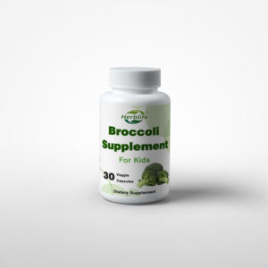 Suplemento de Brócoli en Cápsulas Veganas - Extracto de Sulforafano Naturalmente Estabilizado para Niños - 30 Cápsulas - Venta al por Mayor - Personalizable - Product Image 1