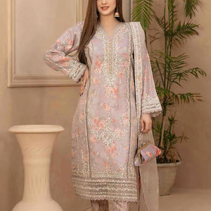 ชุดเดรสทางการสำหรับสตรีแขนยาวคอปกมีเอกลักษณ์มีสไตล์เหมาะสำหรับงานทางการและงานพบปะสังสรรค์ - Product Image 5