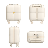 Bagage Cabine Léger MGOB 14 Pouces, Mini Valise Mignonne en PC Étanche avec Sangle