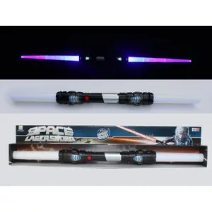 Planet fighters laser sword light up toys led lampeggiante LED rod stick lampada torcia giocattoli per ragazzi