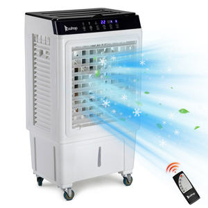 Refroidisseur évaporatif portable Zokop 2353 Cfm, 3 vitesses, en plastique, réservoir d'eau de 7,93 gallons, usage personnel - Product Image 4