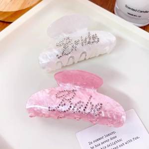 Babe Claw Clip Hairclip para damas de honor boda <span class=keywords><strong>despedida</strong></span> de <span class=keywords><strong>soltera</strong></span> o <span class=keywords><strong>despedida</strong></span> de <span class=keywords><strong>soltera</strong></span> decoraciones Chic novia regalo Idea - Product Image 4