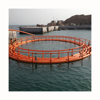 Cages de mariculture pour élevage de poissons