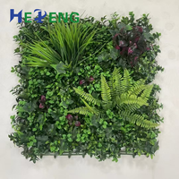 Gazon artificiel Faux Mur PVC Décoratif Intérieur Extérieur Panneau Synthétique Mur Végétal avec Design Élégant Mariage