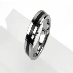 PK anillo doble negro línea fuerte anillo magnético atrezzo magia de trucos de magia tamaño 18 19 20mm mago Juguetes