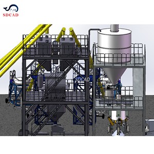 Línea de Producción de Mortero Seco Modular con Diseño de Ahorro Energético para el <span class=keywords><strong>Mercado</strong></span> de la Construcción Global - Product Image 5