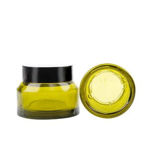 Jarrones de vidrio oblicuo personalizados con espátula, 15ml, 20ml, 30ml, 50ml, 100ml - Product Image 3