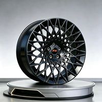 Jantes de voiture pour passagers 5x100 5x120 5x114.3 18 19 20 22 24 26 pouces, roues en aluminium forgé noir pour BMW SUV Mercedes Maybach