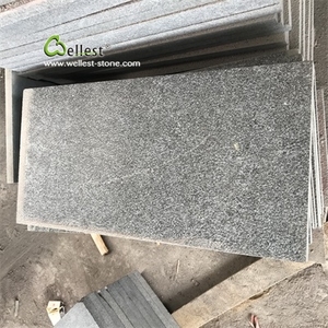 G684 lastra <span class=keywords><strong>per</strong></span> pavimentazione fiammata in granito basalto nero - Product Image 4