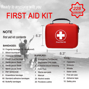 <span class=keywords><strong>Kit</strong></span> de primeros auxilios médico eva, estuche rígido de transporte para el hogar, hotel, escuela, etc., venta al por mayor de fábrica - Product Image 5