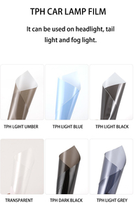 TPH Smoke Black <strong>Tail</strong> Car Lamp Decoration Film Car <strong>Tail</strong> <strong>Light</strong> <strong>Tint</strong> Film Frosted Car Led Vinyl Sticker - Product Image 5