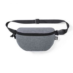 Sac banane promotionnel personnalisé avec logo, imprimé numériquement, en polyester RPET 600D, design élégant, pour cadeaux et sports - Product Image 5