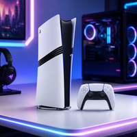Console de jeu TV neuve, 100 % authentique, édition numérique avec lecteur de disque, manette sans fil, prise universelle BT, vente en gros
