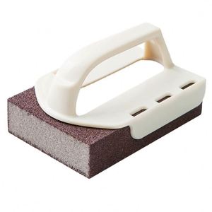 Cepillo de limpieza de esponja de doble cara personalizado al por mayor con mango - Product Image 1