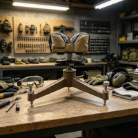 Support de tir arrière en métal de style professionnel, trépied tactique réglable, accessoires de chasse et de tir en plein air