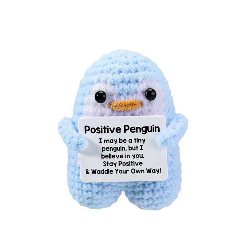 Pingouin debout 54 bleu aqua 06 carte p blanc lait