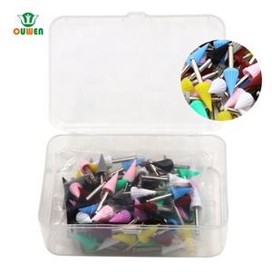 Vendita calda altri materiali di consumo dentali in gomma tazza affusolata silicone dentale lucidatura monouso tazza profia - Product Image 5