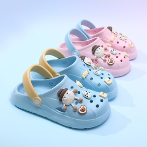 Women's Summer <b>Clogs</b> White EVA Cartoon Platform Sandals Breathable Non Slip Outdoor Beach Shoes - Product Image 4