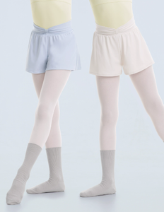 Pantalones Cortos de Yoga y Danza con Cintura Plisada para Niñas, Pantalones Cortos de Gimnasia de Cintura Alta, Novedad 2026 - Product Image 6