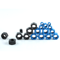 Écrou hexagonal en acier au carbone ASME ANSI B18.2.2 ASTM A194 2H, revêtement PTFE, oxyde noir, écrou hexagonal lourd