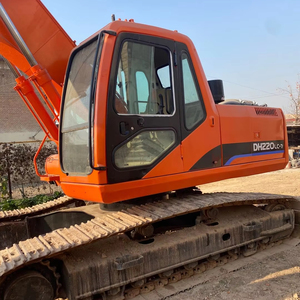 รถขุด Doosan ใช้100% เดิมที่มีคุณภาพสูงเกาหลีทำรถขุดตีนตะขาบ DH220LC-7 - Product Image 1