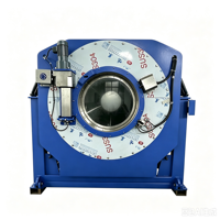 Machine à laver industrielle à vapeur HOOP de grande capacité pour hôtels et usines, usage intensif, 150 kg, pour usage commercial