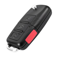 Clé de voiture avec HU66 New Folding Shell Case Fob pour VW Volkswagen Golf Mk6 Tiguan Passat CC SEAT Skoda Octavia
