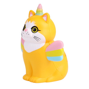 PU Foam Cat Unicorn Fidget Toy With Wings Slow <b>Rebound</b> Stress Relief For Kids 5 7 Years Unisex - Product Image 2
