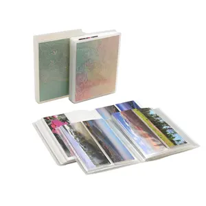 Custom Or in stock flexible photo Album can be to movable with replace the photo of the cover 2*6 inches photo album