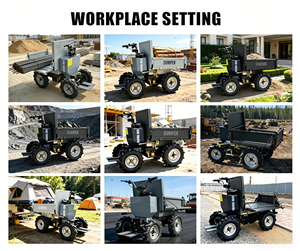 Self-Loading Self Loading Mini Dumper and Multifunctional Mini Truck Dumper for Mining with <strong>Power</strong> <strong>Wheel</strong> <strong>Barrow</strong> Mini Dumper - Product Image 5